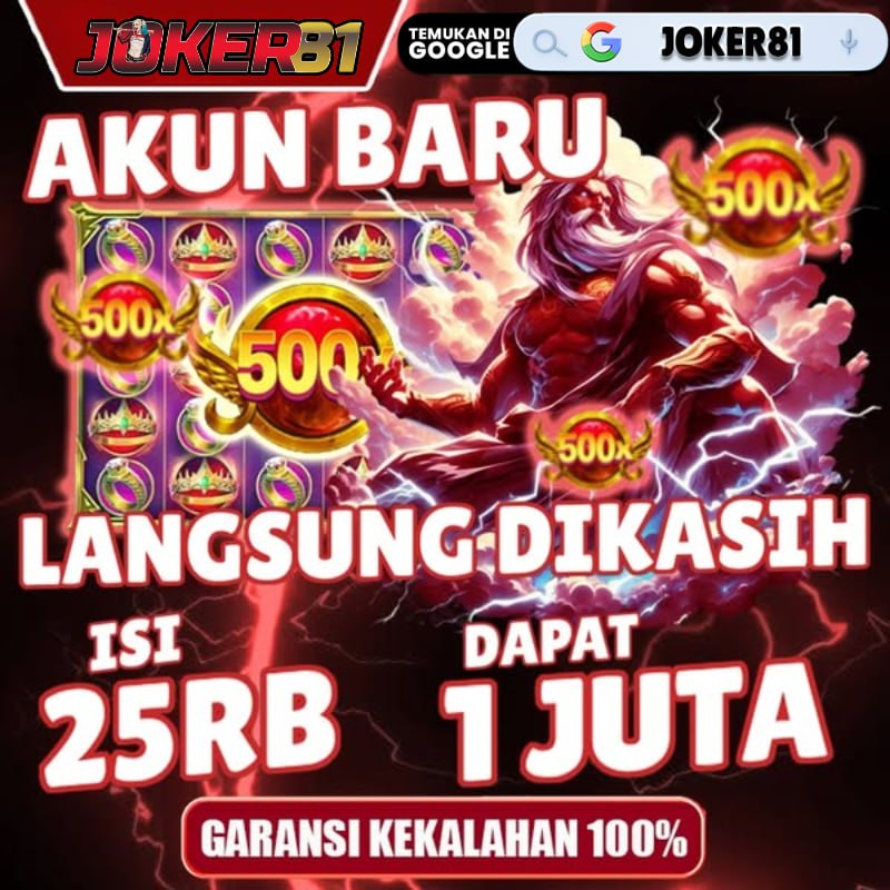 Joker81 Slot Gacor Hari Ini Info Bocoran RTP Live Maxwin Link Terbaru